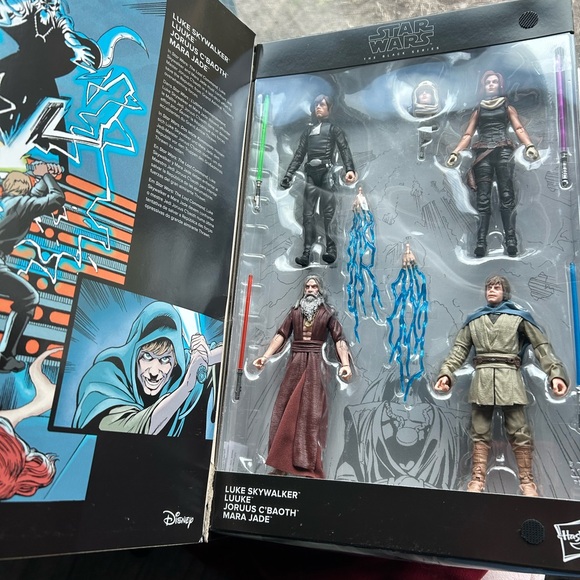 Hasbro Star Wars The Last Command Action Figure Set - Blue, Yellow, Red, Black - Picture 2 of 5